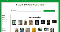 Desktop Screenshot of fullybakedcontent.com